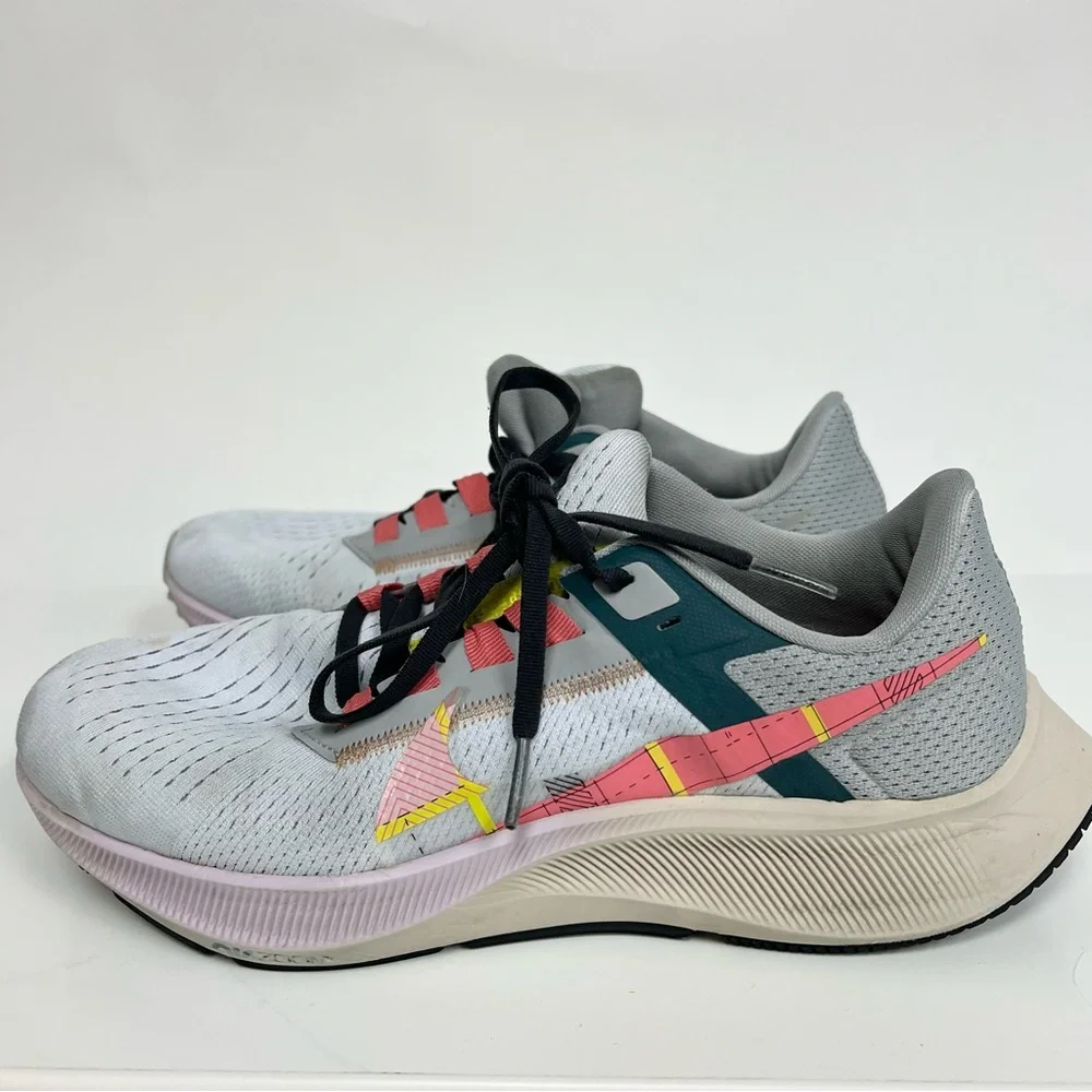 Nike Zoom Pegasus 38 Running Shoes Premium Womens Blue Tint Regal Pink US 9 - Picture 3 of 7